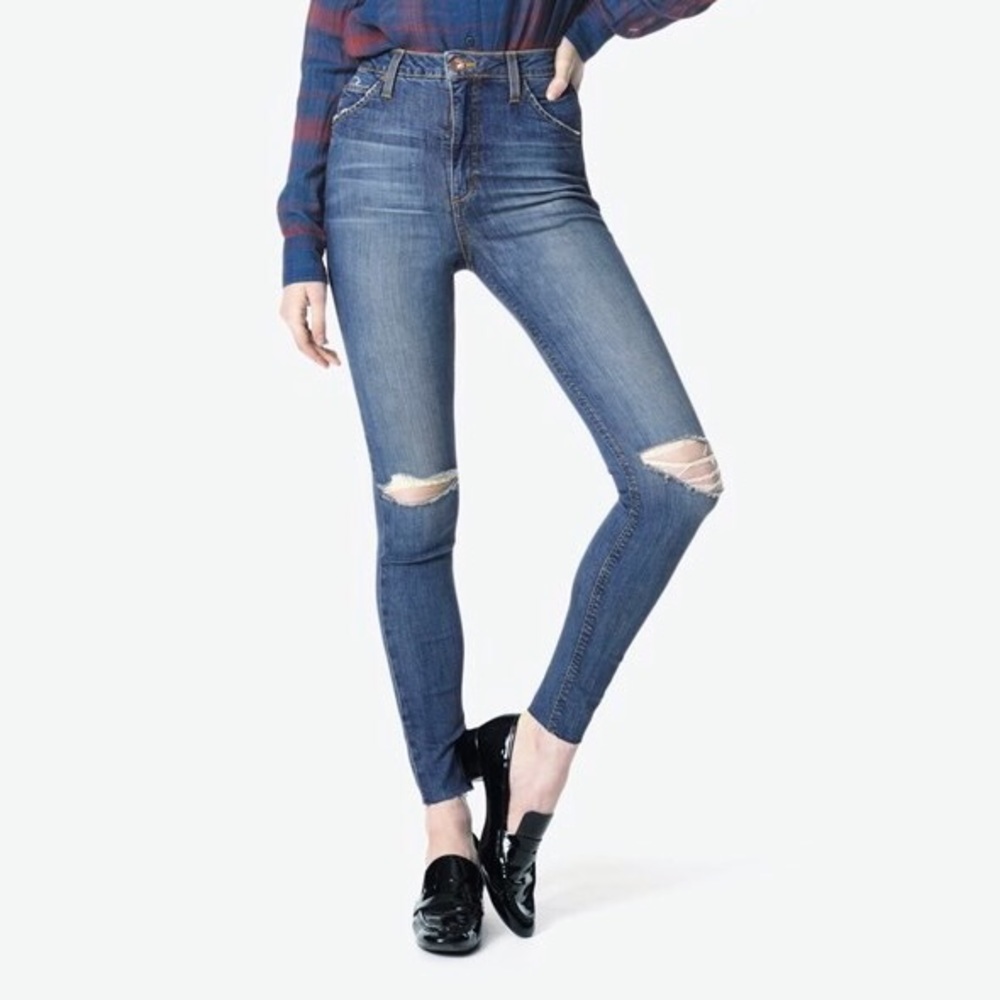 Joe’s Jeans 11” high rise skinny the bella